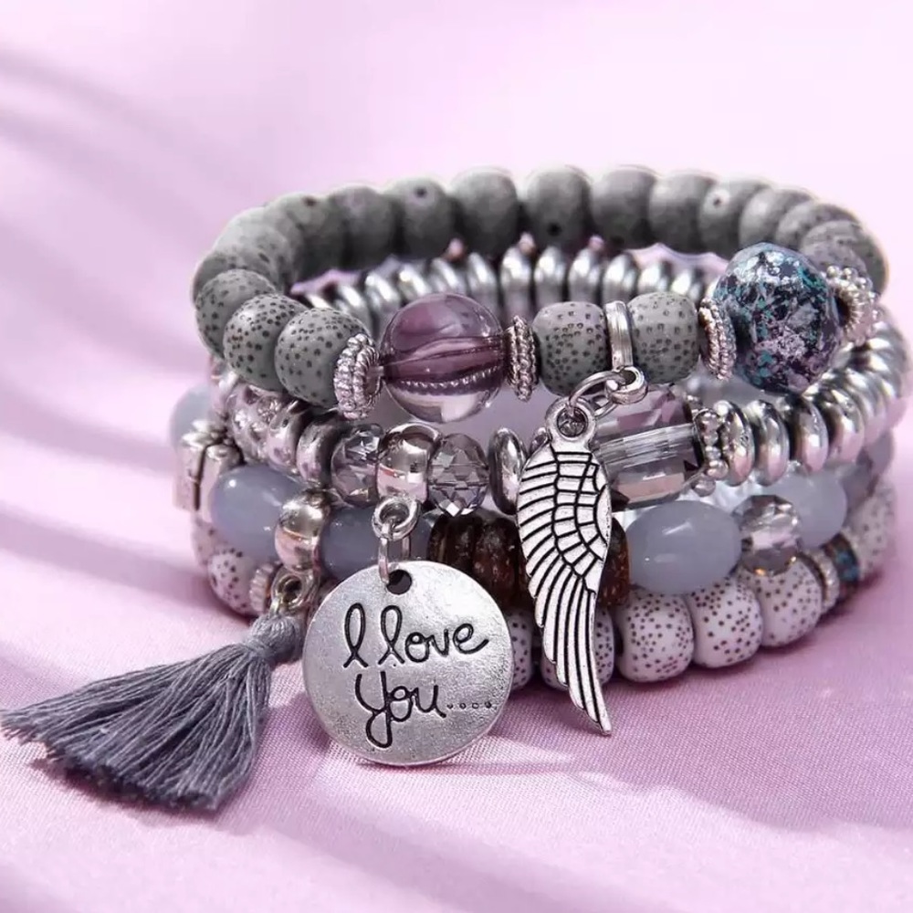4 PCs/set bracelets